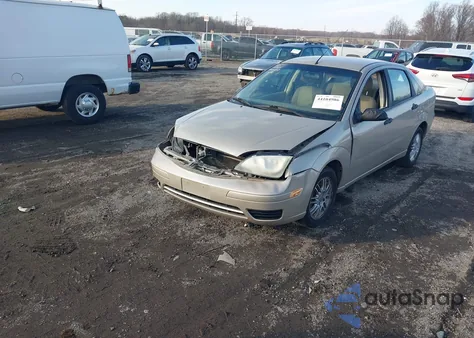 2007 Ford Focus S/Se/Ses из США, поврежденный, VIN 1FAFP34N07W166125